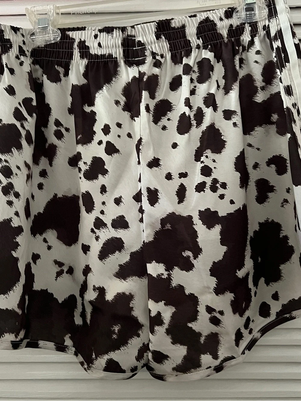 NWT Adidas Brown and Off White Cowprint Athletic Shorts - Picture 10 of 11